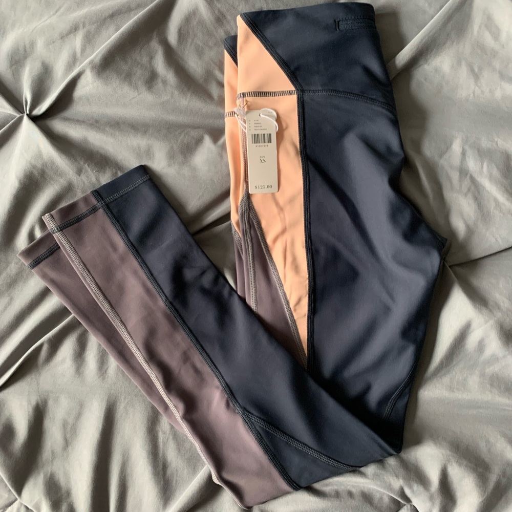 NWT Tricolor Leggings